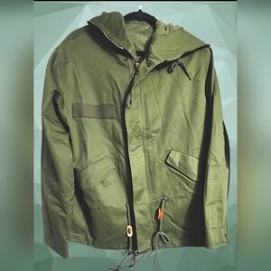 NWT Women's Olive Military Fishtail Parka
